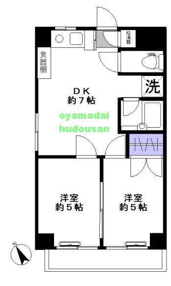 岡村ビル 間取り図