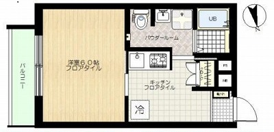 練馬区桜台1丁目楽器可（防音・ピアノ・弦楽器・声楽）マンション 間取り