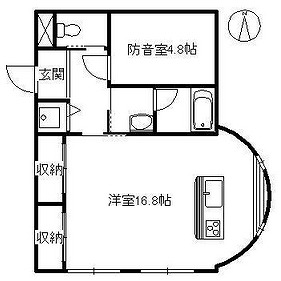 リトルロックⅢ 間取り