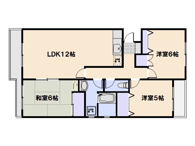 第2和田マンション 301号室 間取り