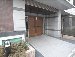 杉並区高円寺北2丁目楽器可(防音・弦楽器・声楽)マンション エントランス