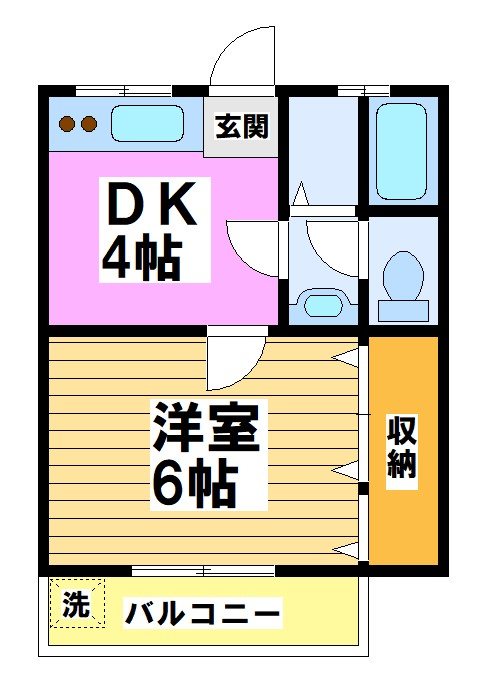 フローラ第二 間取り