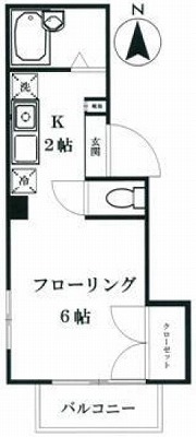 渋谷区広尾１丁目楽器可（ピアノ・弦管打楽器・声楽）マンション 間取り