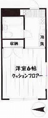 練馬区栄町楽器可（グランドピアノ・声楽）アパート 間取り