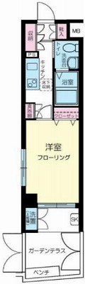 武蔵野市吉祥寺南町４丁目楽器可（ピアノ）分譲マンション 間取り