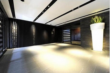 世田谷区三軒茶屋2丁目楽器可(ピアノ)マンション エントランス