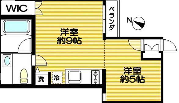 調布市国領町6丁目楽器可（ピアノ・グランドピアノ・管楽器）マンション 間取り