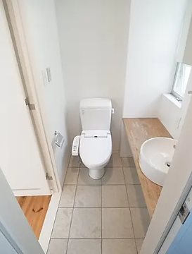 調布市国領町6丁目楽器可（ピアノ・グランドピアノ・管楽器）マンション トイレ