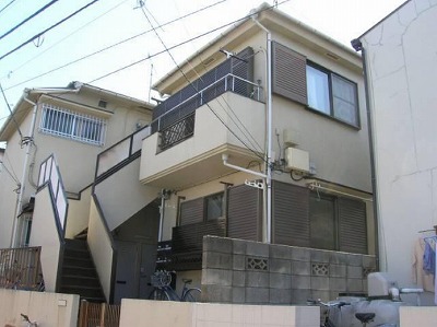 練馬区羽沢2丁目楽器可(ピアノ・弦管楽器・声楽)アパート 外観