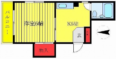 台東区根岸３丁目楽器可（ピアノ・弦管打楽器・声楽など都度相談）マンション 間取り