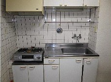 台東区根岸３丁目楽器可（ピアノ・弦管打楽器・声楽など都度相談）マンション キッチン