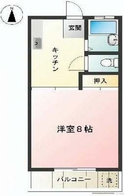 練馬区中村南2丁目楽器可（弦楽器）アパート 間取り