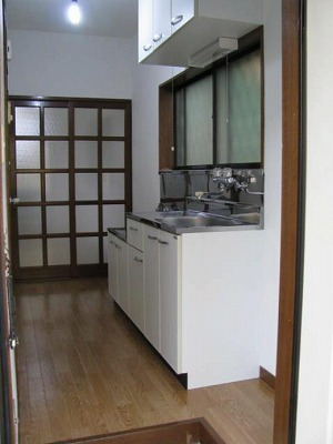 練馬区中村南2丁目楽器可（弦楽器）アパート キッチン