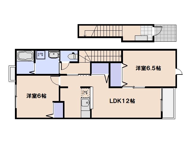 プラシード五番館 間取り