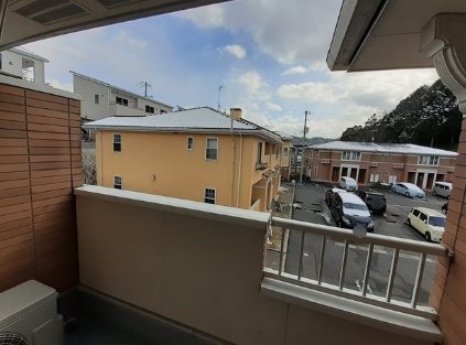 プラシード五番館 ベランダ