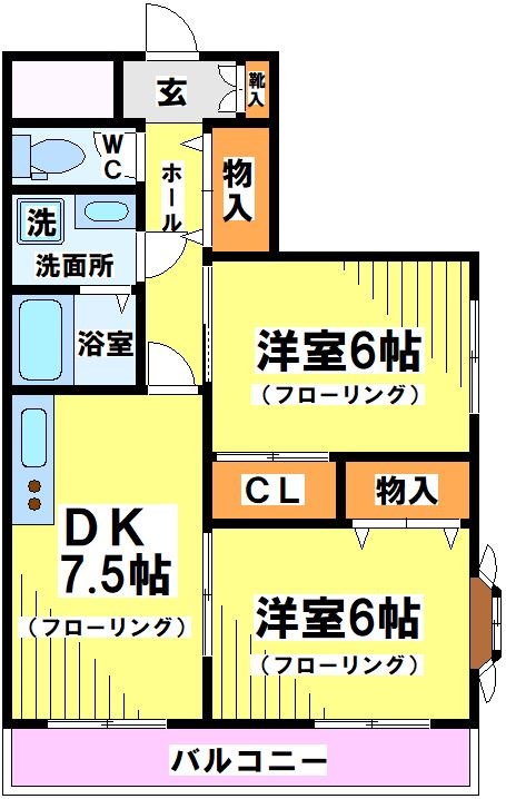 エクセル八雲台 間取り