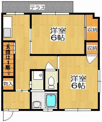 板橋区向原２丁目楽器可（ピアノ・弦管打楽器・声楽）マンション キッチン