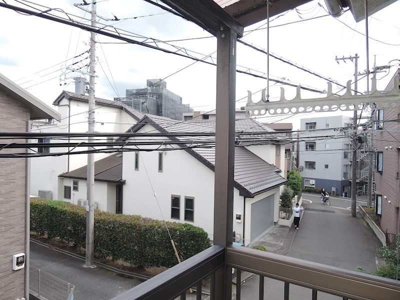 伏見ハイツ ベランダ
