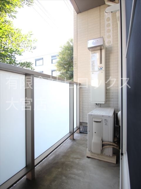 Wing Court ベランダ