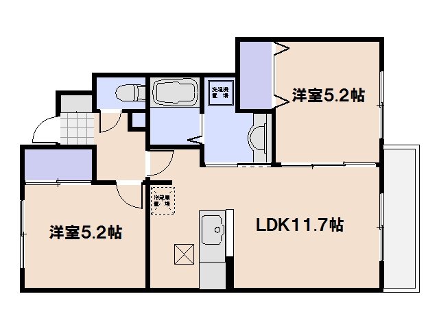 セジュールゆう 間取り図
