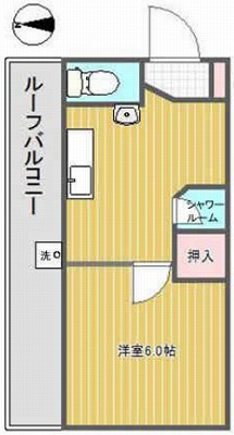 世田谷区代田５丁目楽器可（弦管楽器）マンション 間取り