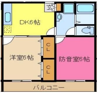 オークビレッヂ国立 間取り