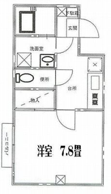 府中市緑町3丁目楽器可(防音・ピアノ・弦・管楽器・声楽)マンション 間取り