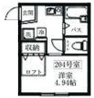 世田谷区上馬１丁目楽器可(ピアノ・弦管打楽器・声楽) マンション 間取り