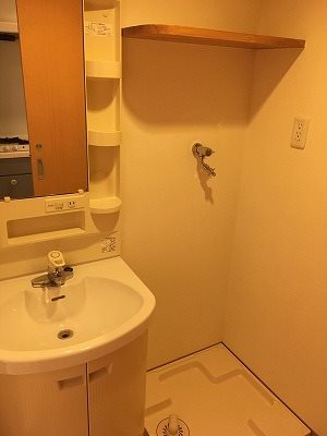 練馬区小竹町1丁目楽器可(ピアノ・弦・管楽器・声楽)マンション 洗面所