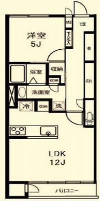 品川区西五反田４丁目楽器可（ピアノ・弦管打楽器・声楽）分譲マンション 間取り