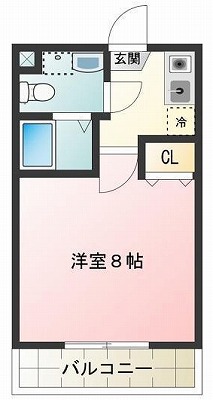 立川市砂川町８丁目楽器可（グランドピアノ・弦管楽器・声楽）女性限定マンション 間取り
