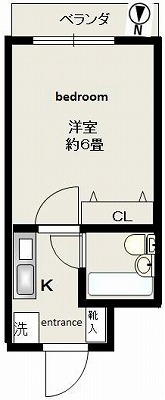 杉並区上高井戸１丁目楽器可(ピアノ・弦楽器・声楽)マンション 間取り