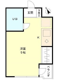新宿区上落合2丁目楽器可(防音・グランドピアノ・弦・管楽器・声楽)マンション 間取り