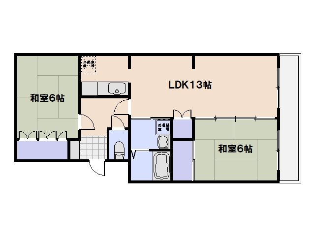 Casa井口B 間取り