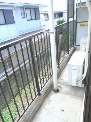 国分寺市西元町２丁目楽器可(防音・グランドピアノ・弦楽器・声楽)マンション ベランダ