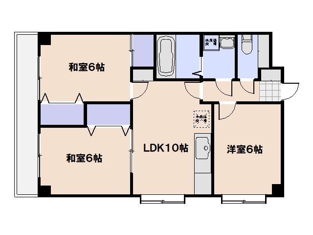 KENSEI6 間取り