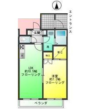 板橋区上板橋１丁目楽器可（防音・グランドピアノ・弦管打楽器・声楽・DTM）マンション 間取り