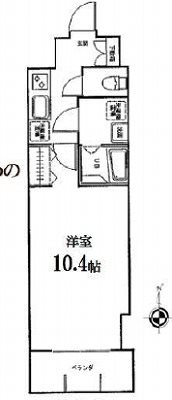 豊島区西池袋4丁目楽器可(防音・グランドピアノ・弦管楽器・声楽)マンション 間取り