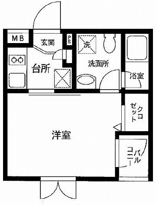 練馬区下石神井６丁目楽器可(ピアノ・弦楽器)マンション 間取り
