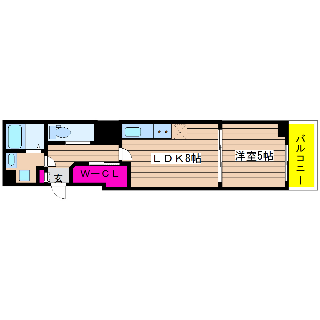 大阪府大阪市西区江戸堀２丁目 間取り