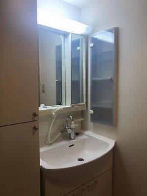 豊島区南大塚3丁目楽器可(グランドピアノ・弦・管楽器・声楽)マンション 洗面所
