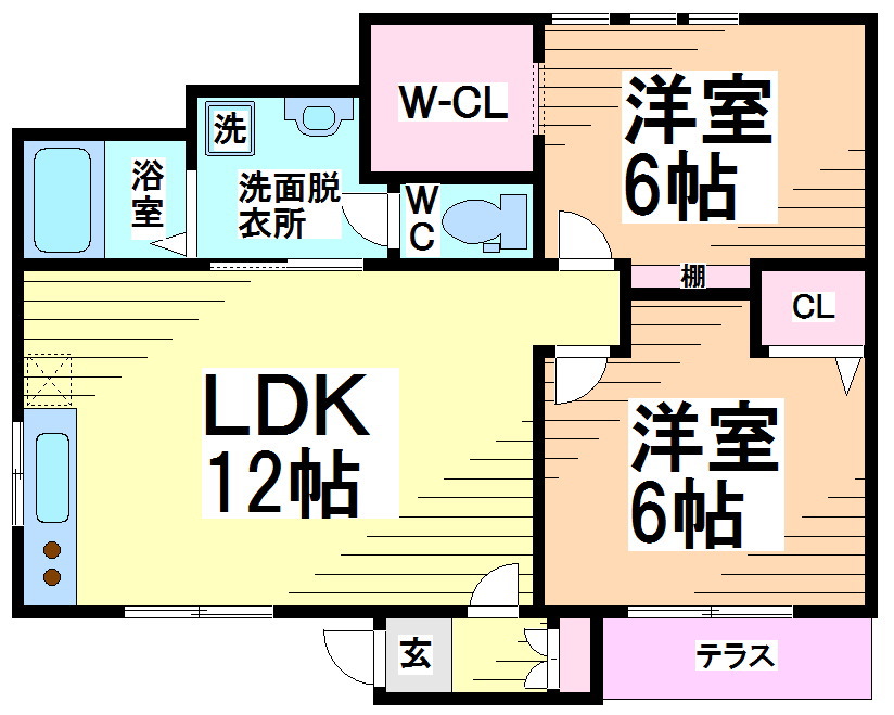 サンクトいずみ 間取り