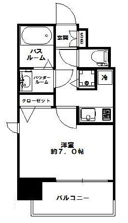 大阪府大阪市西区北堀江４丁目 間取り