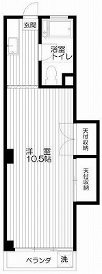 足立区東和2丁目楽器可（ピアノ・弦管打楽器・声楽）マンション 間取り
