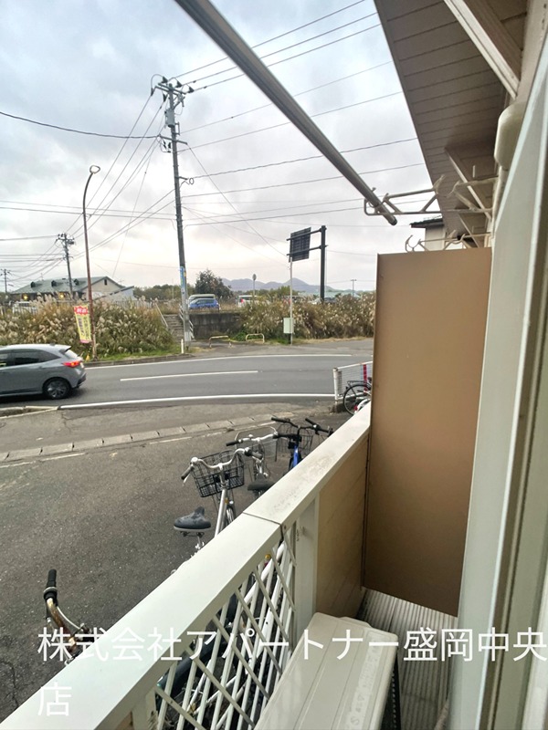 アップルハウス稲荷町A棟 ベランダ
