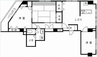文京区大塚３丁目楽器可（ピアノ・弦楽器・声楽）マンション 間取り