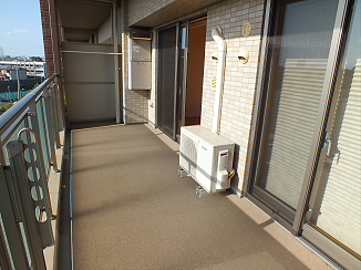 深大寺レジデンス　F棟 ベランダ