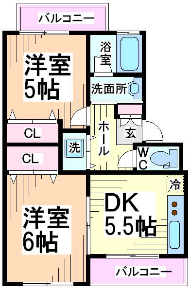 シェルガーデン 間取り