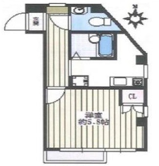 文京区弥生2丁目楽器可（ピアノ・弦楽器・声楽）マンション 間取り
