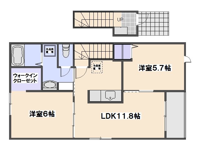 パルハーモニーⅠ 間取り